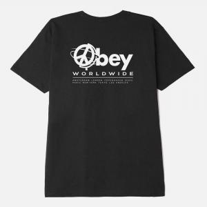 (165263017) 올 어라운드 더 월드 반팔티 BLACK